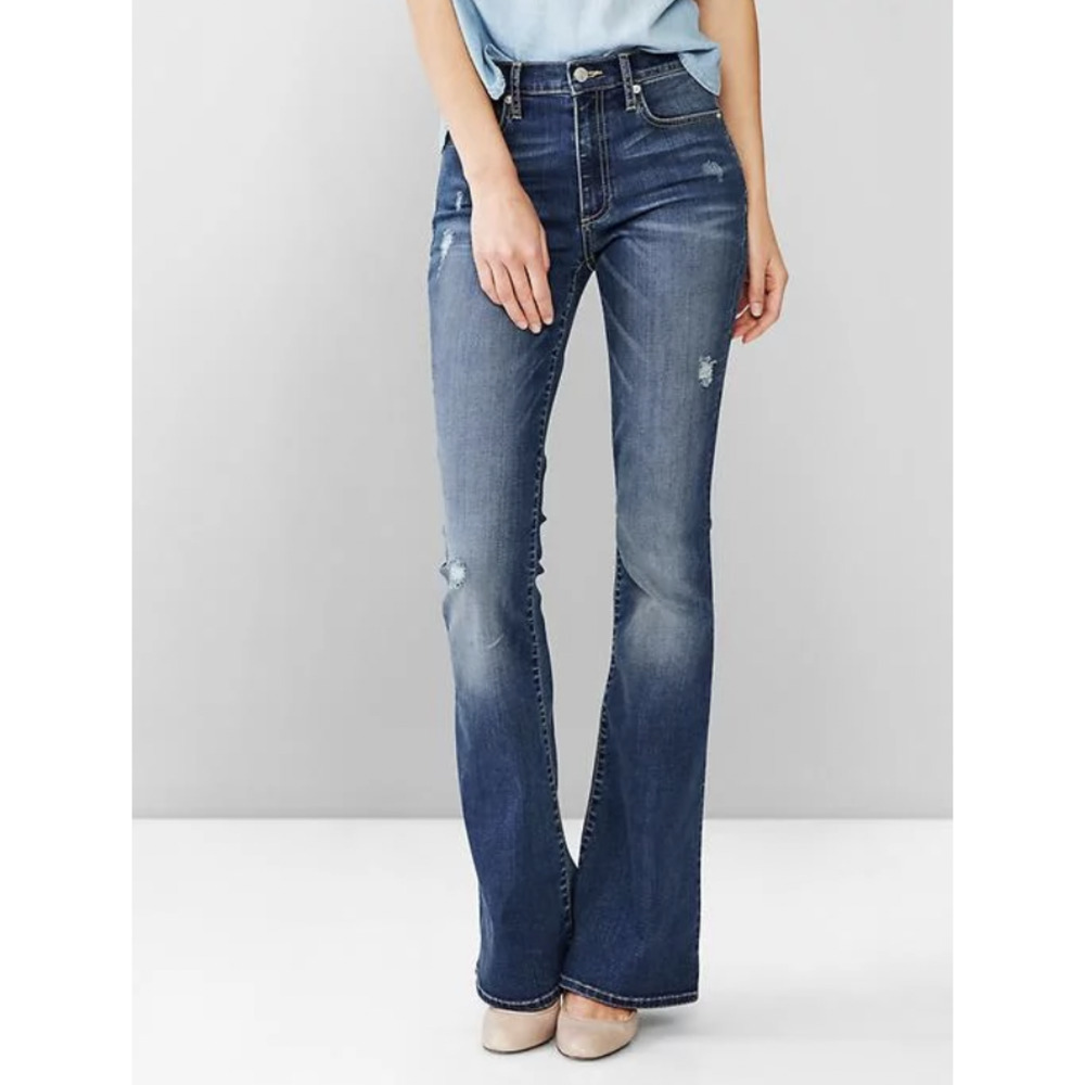 Gap Resolution Skinny Flare Jeans
